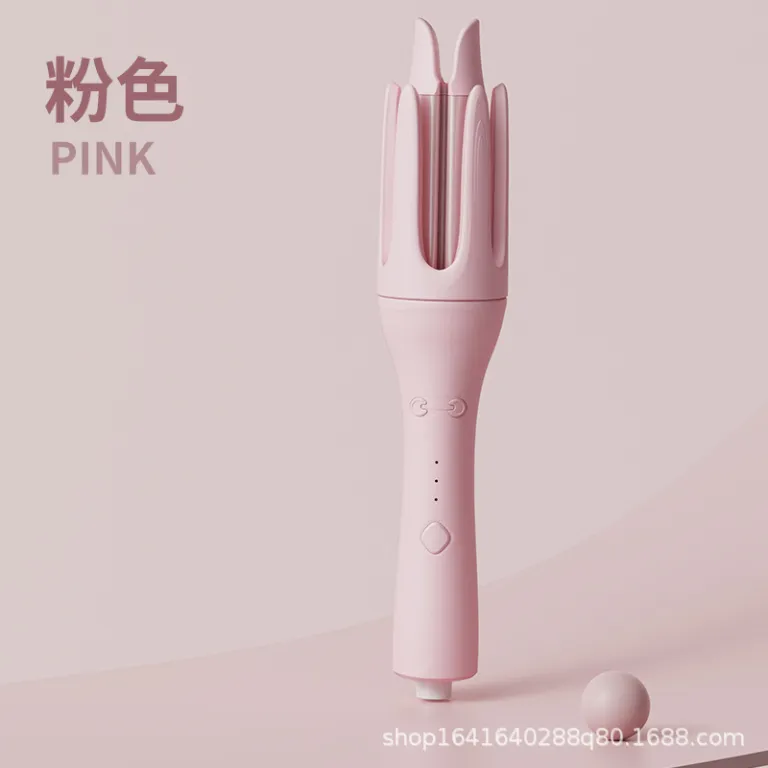 اتوی فرکننده اتوماتیک سرامیکی چرخشی 32mm مناسب خوابگاه با طراحی زیبا و بدون آسیب به مو