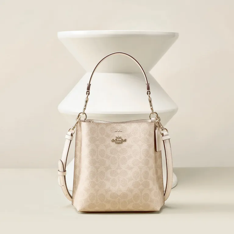 کیف دوشی کراس‌بادی سطلی COACH مدل MOLLIE 22 CBQ33