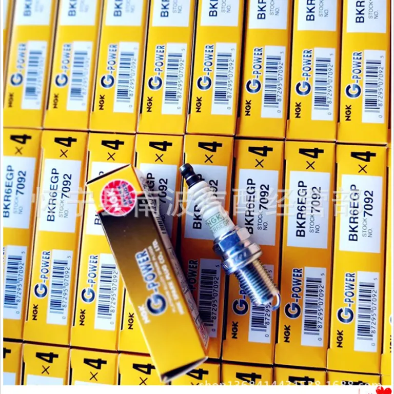 شمع موتور NGK پلاتینی BKR6EGP7092 ILKAR7B11 4912 شمع خودرو