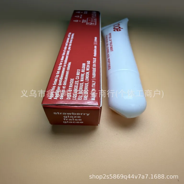 برق لب Rhode موجود در انبار کراس بوردر رنگی Raspberry Ribbon Espresso رژ لب rhode