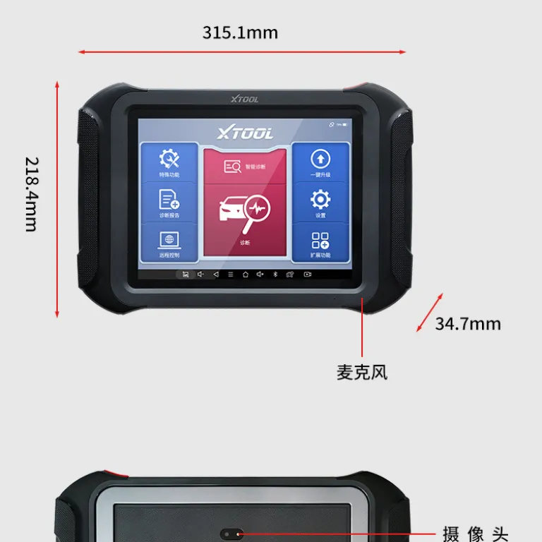 دستگاه عیبیاب خودرو لانگرن PS90PRO ابزار تشخیص خطا X431 برنامهریزی تعمیرگاه خودرو رمزگشای کامپیوتر خودرو چندمنظوره
