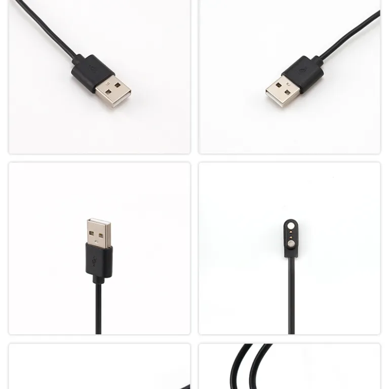 کابل شارژ مغناطیسی یک به دو 4.0 2.5mm مناسب عینک هوشمند شیائومی، دستبند هوشمند هواوی و ساعت کودک