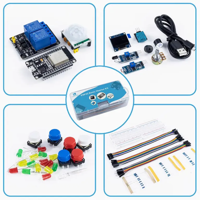 کیت سازنده ESP32، کیت ماژول Starter Kit برای ESP32 ESP-32S ماژول وای‌فای