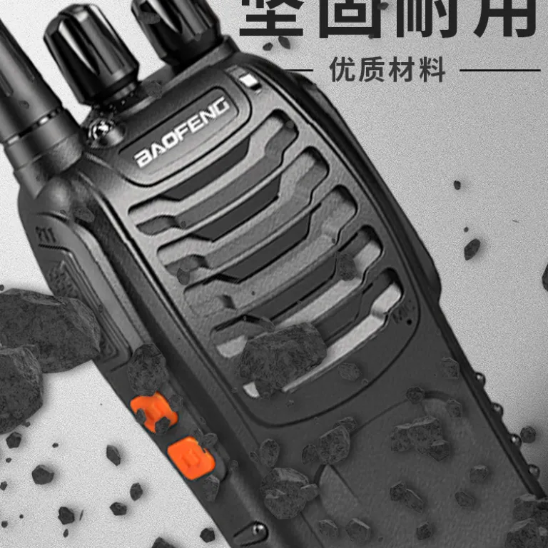 بیسیم Baofeng BF-888S مینی مناسب کارگاه ساختمانی، نگهبانی و هتل Baofeng walkie-talkie