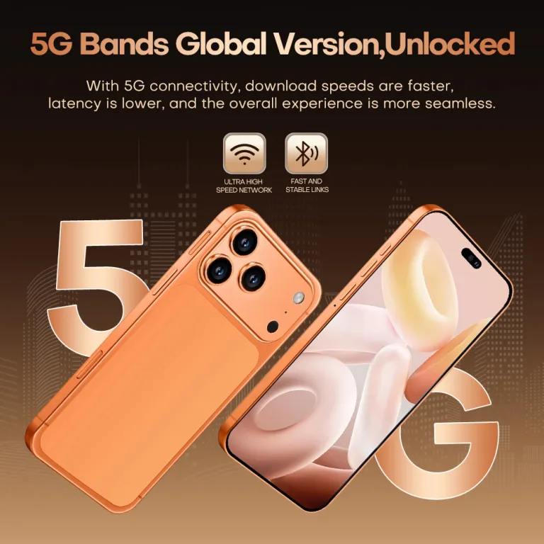 i17ProMax گوشی موبایل کراس‌بوردر 7.3 اینچ صفحه‌نمایش بزرگ 3+64GB اندروید واقعی 4G گوشی هوشمند تجارت خارجی 1 نسبت به 1