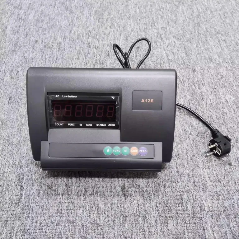 موجود در انبار برونمرزی Yaohua A12E نمایشگر توزین، استاندارد آمریکایی 110V استاندارد اروپایی 220V فروش مستقیم کارخانه، تخفیف برای خرید عمده