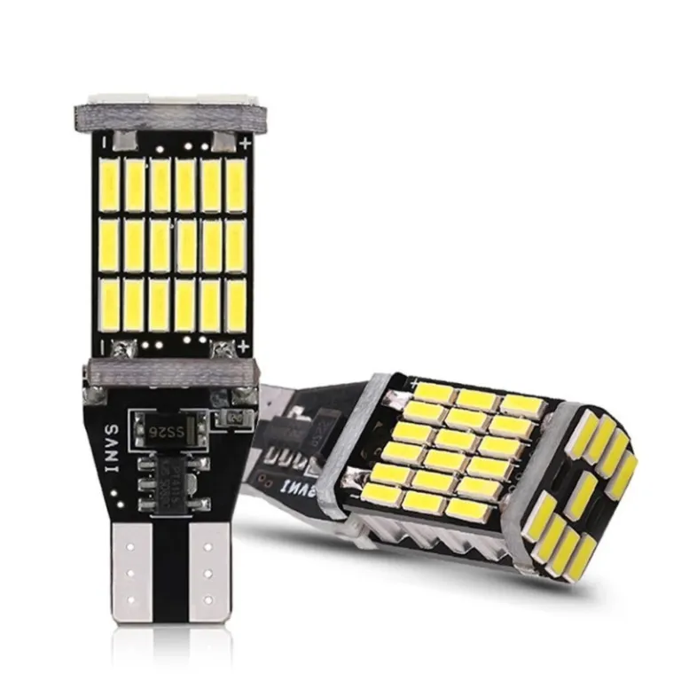 لامپ ال‌ای‌دی دنده عقب خودرو با رفع خطا T15-4014-45SMD لامپ راهنما لامپ ترمز لامپ چراغ عقب پرشدت