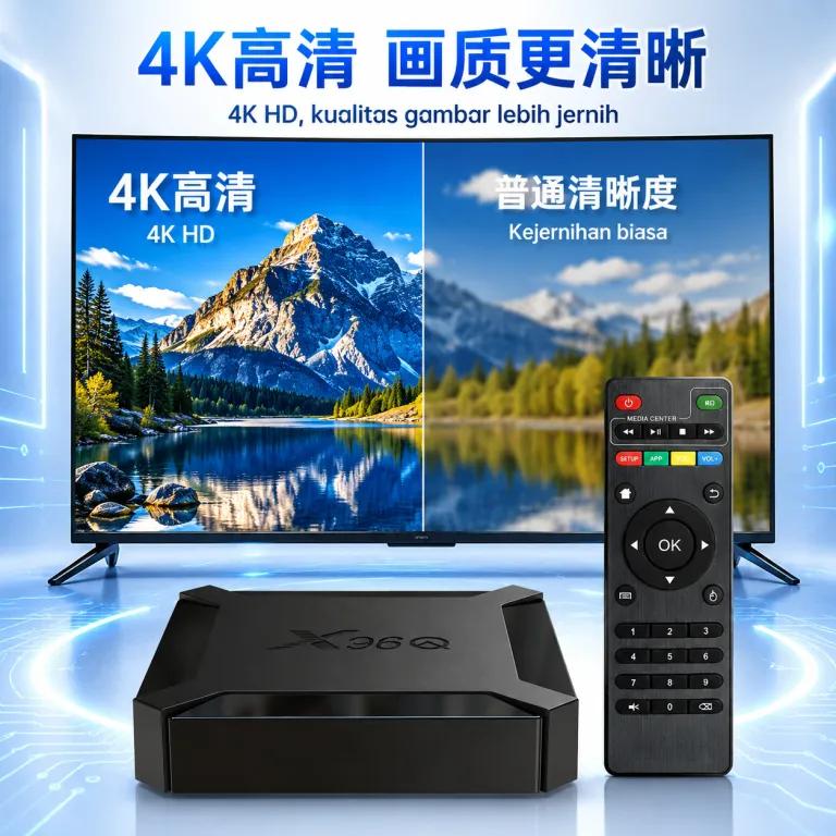 موجود در انبار کارخانه، پرفروش بین‌المللی TV Box X96Q H313 4K کیفیت بالا 1+8/2+16 دستگاه ست‌تاپ باکس