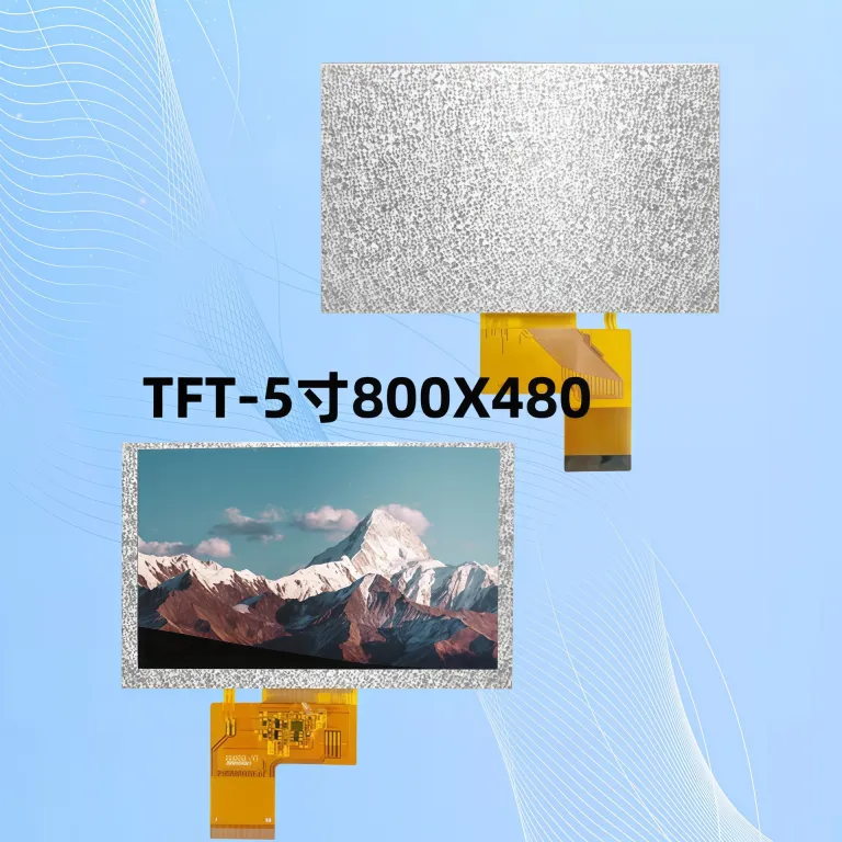 صفحه نمایش LCD 4.3 اینچی RGB 480*272 ماژول نمایشگر با وضوح بالا برای کاربردهای پزشکی و دیجیتال، قابل اتصال به پنل لمسی