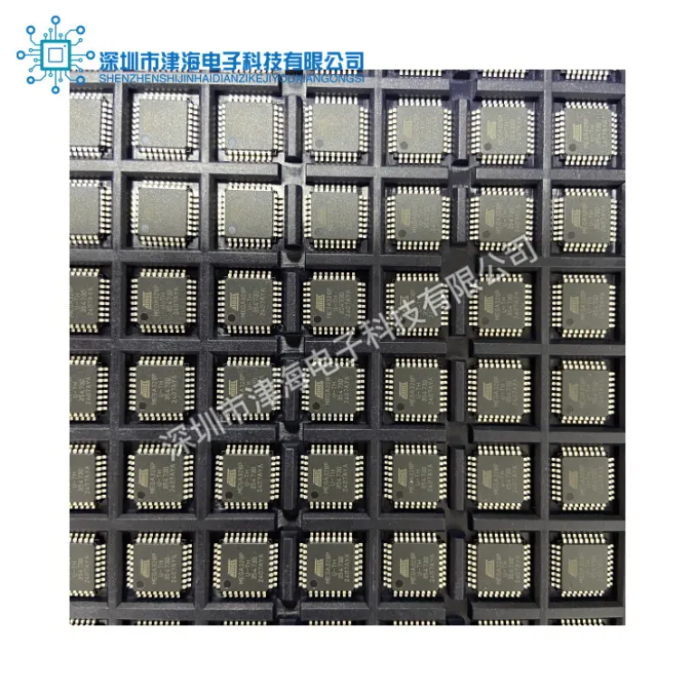 آی‌سی الکترونیکی میکروکنترلر SMD ATMEGA328P-AU نو اورجینال TQFP32 تراشه الکترونیکی موجود