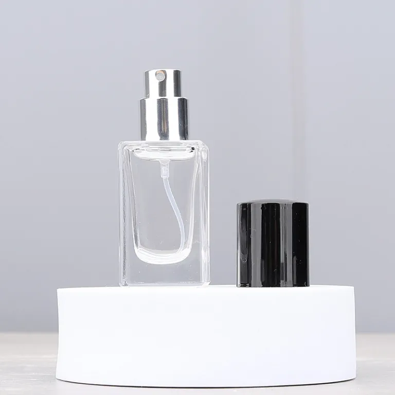 F054A - فروش مستقیم کارخانه 10ML25ML عطر پخش‌کن دهانه کارتی شیشه‌ای اسپری خالی مشابه آزمایشگاهی