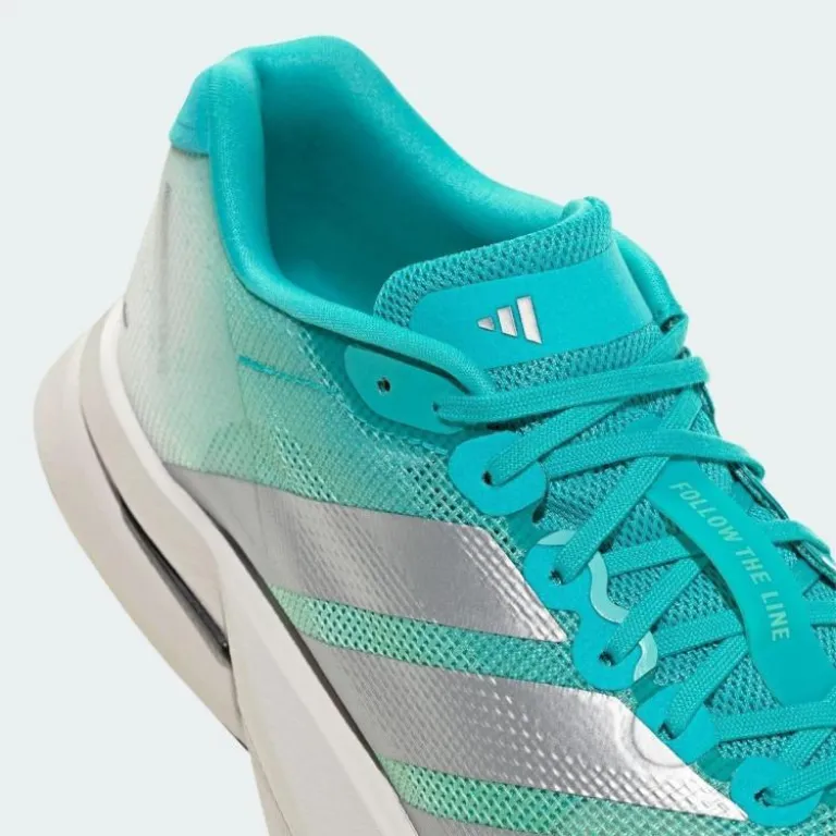 کفش دویدن زنانه آدیداس ADIZERO BOSTON 13 W سبک و تنفس‌پذیر با رویه کوتاه