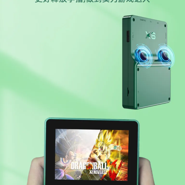 کنسول بازی جدید R36S کنسول دستی با کیفیت تصویر بالا 3D دارای دو جوی‌استیک، شبیه‌ساز GBA و آرکید، بازی King of Fighters