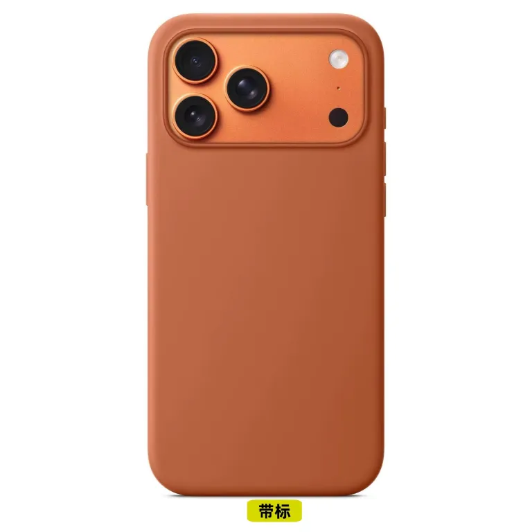قاب سیلیکونی مایع مگنتی انیمیشنی مناسب اپل 18 iphone18promax با دکمه‌های سرخود