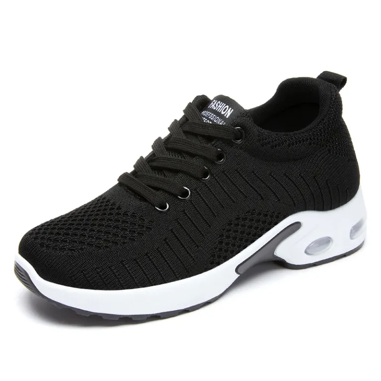 کفش ورزشی زنانه بهاره کراسبوردر سایز بزرگ زیره نرم کفش دویدن کفش هوا shoes کفش توری راحتی