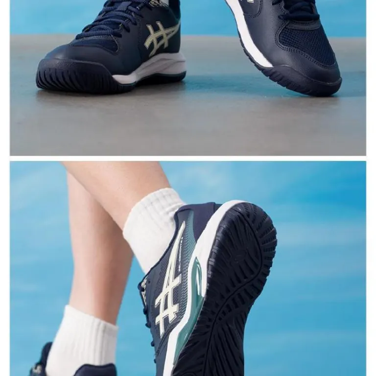 کفش مردانه ASICS GEL-DEDICATE 9 راحت و ضربه‌گیر برای فعالیت‌های بیرونی و تنیس