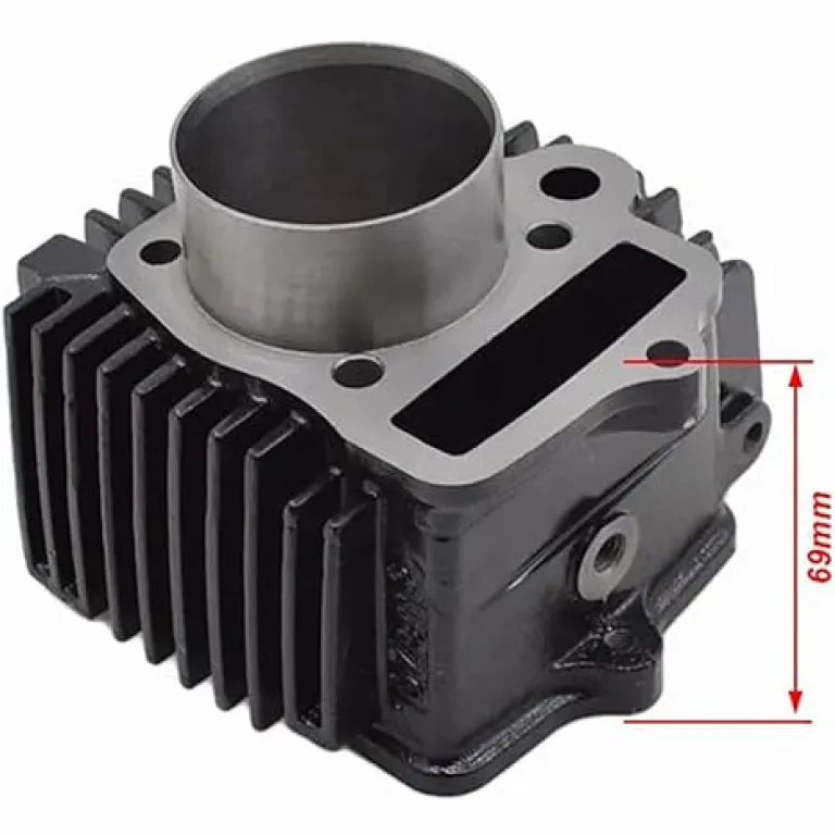 قطعات موتورسیکلت سیلندر مناسب WS110 JH110 C110 110cc رینگ پیستون 52.4mm