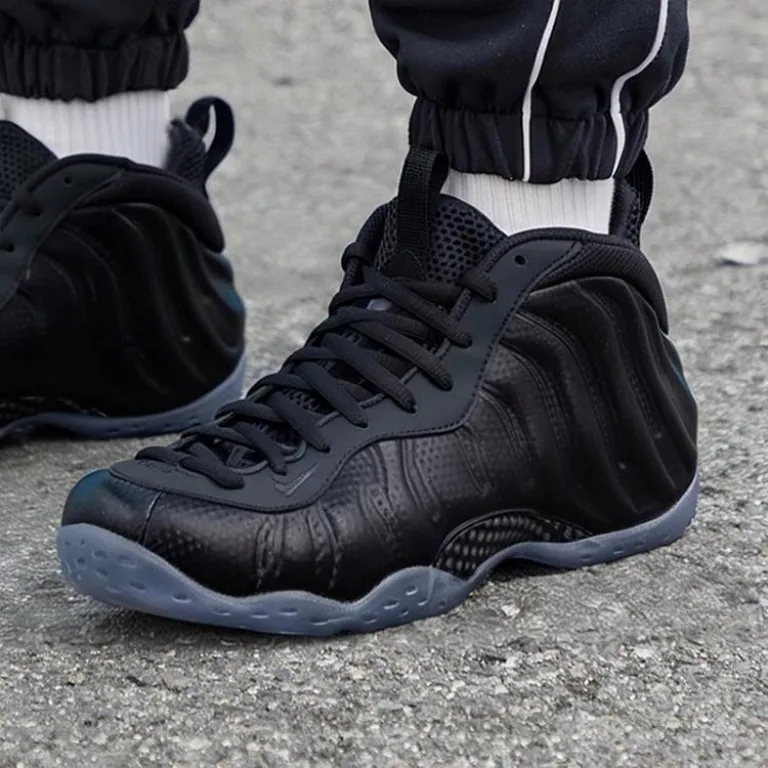کفش مردانه Nike AIR FOAMPOSITE ONE ساق کوتاه مقاوم در برابر سایش، کفش ورزشی شیک و راحتی برای استفاده روزمره