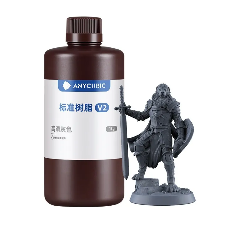 رزین حساس به نور Anycubic 3D مواد مصرفی چاپگر رزین سخت رزین استاندارد