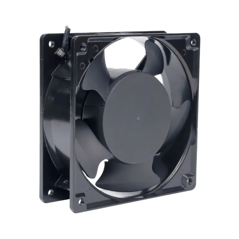 عرضه مستقیم کارخانه فن خنک‌کننده 12038 110V220V380V بلبرینگ دوبل کم‌صدا مخصوص کیس یخچال و دستگاه جوش