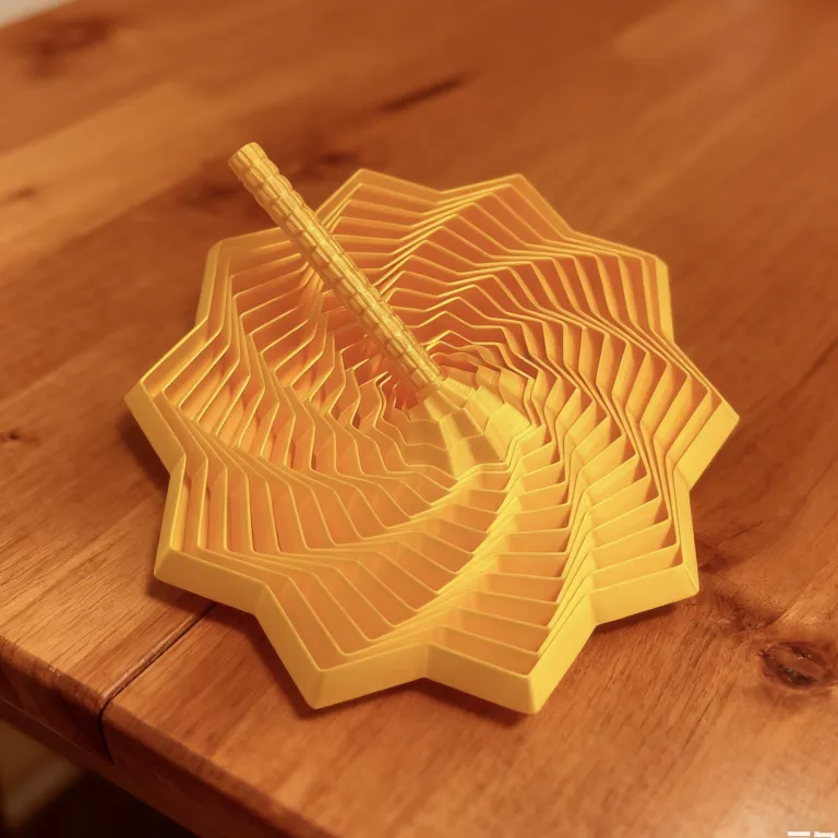 3D اسباب‌بازی ضد استرس مارپیچ سه‌بعدی حسی ستاره‌ای شکل با دسته، مجسمه رومیزی کوچک