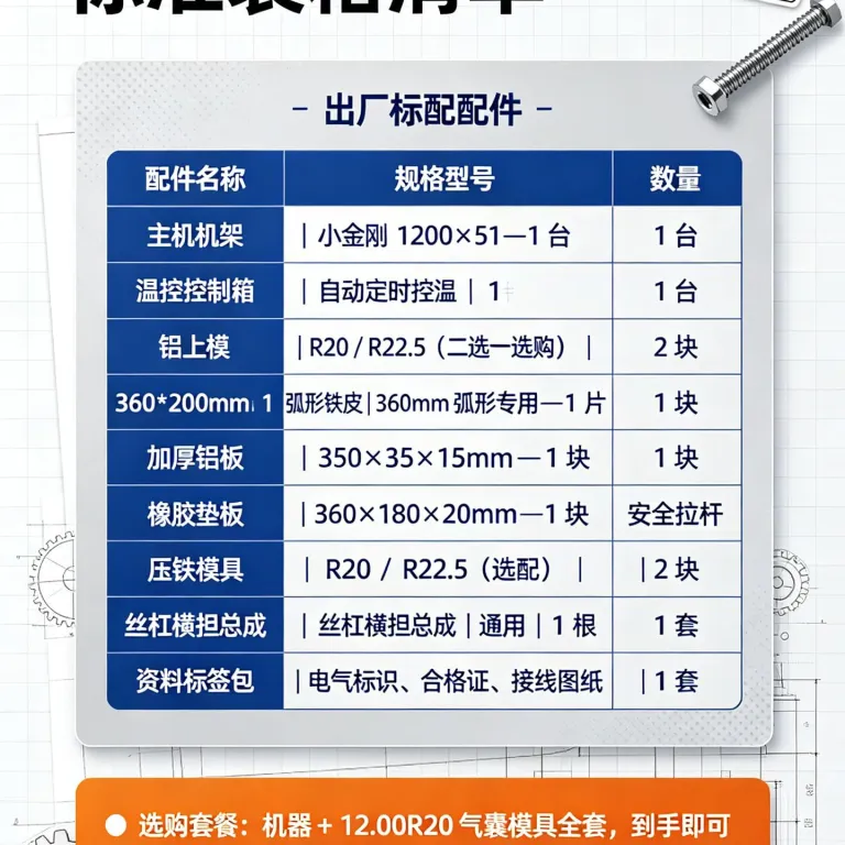 دستگاه ولکانیزه تعمیر لاستیک شیپینگ 1200 مدل شیائو جین‌گانگ