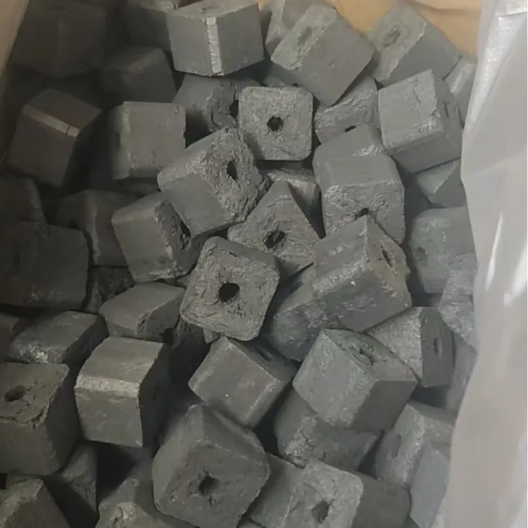 ذغال قلیان عربی، ذغال باربیکیو، ذغال بامبو، ذغال برش خورده، ذغال مربعی، صادراتی به عراق و خاورمیانه، ماشینی با دمای بالا