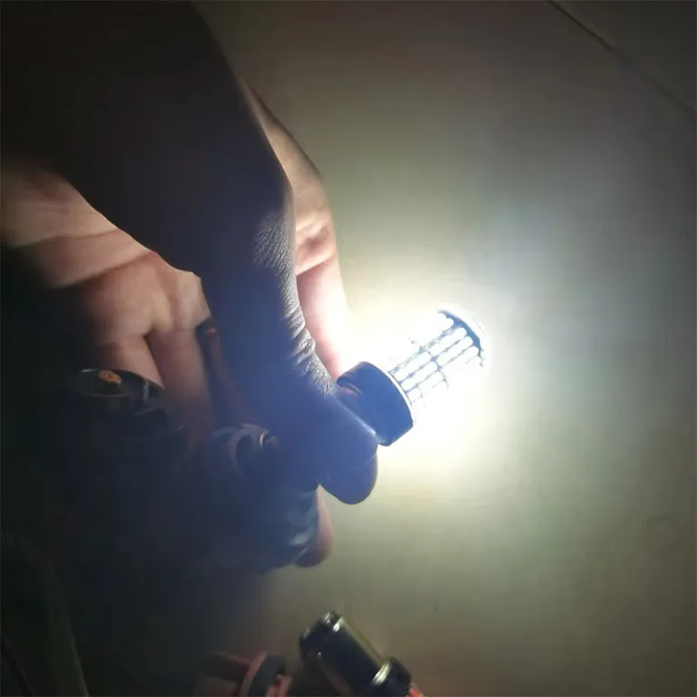 144smd چراغ راهنمای LED خودرو با روشنایی بالا 1156 مقاوم در برابر چشمک‌زدن 3014 1157 چراغ ترمز T20