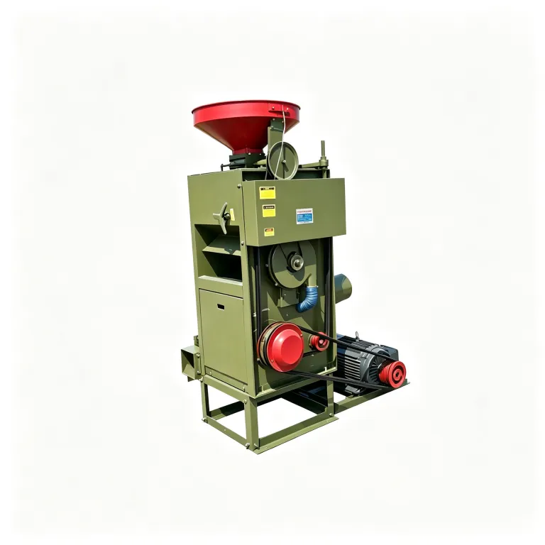 دستگاه ترکیبی پوست‌کن و سفیدکن برنج SB-10D/SB-30D با موتور دیزلی و برقی، دو کانال باد
