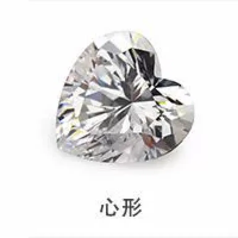 3x3~10x10mm سنگ زیرکونیا اوژو نگین الماس بدلی لوازم DIY مربع قهوه‌ای