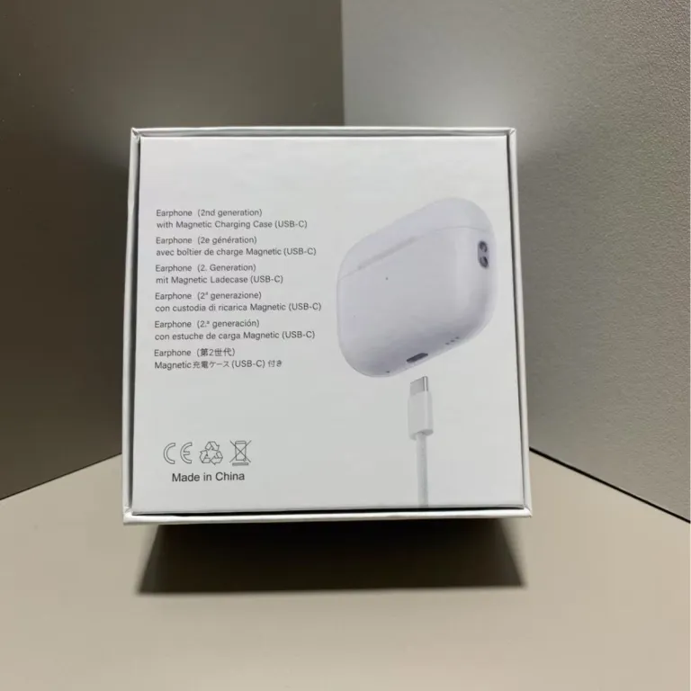 بسته‌بندی هدفون اپل Airpods Pro2 بسته‌بندی هدفون هواچیانگ‌بی 234567 نسل میوه