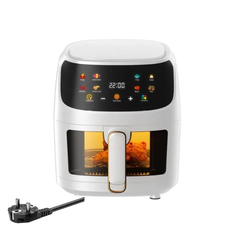 سرخ‌کن بدون روغن 8L چندکاره هوشمند با صفحه لمسی ظرفیت بزرگ airfryer دستگاه فر و سیب‌زمینی سرخ‌کن برقی