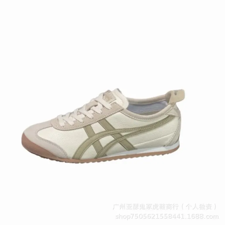 کفش راحتی اسپرت کلاسیک Onitsuka Tiger MEXICO66 مناسب پیادهروی و استفاده روزمره، شیک و همهپسند مدل آگانو