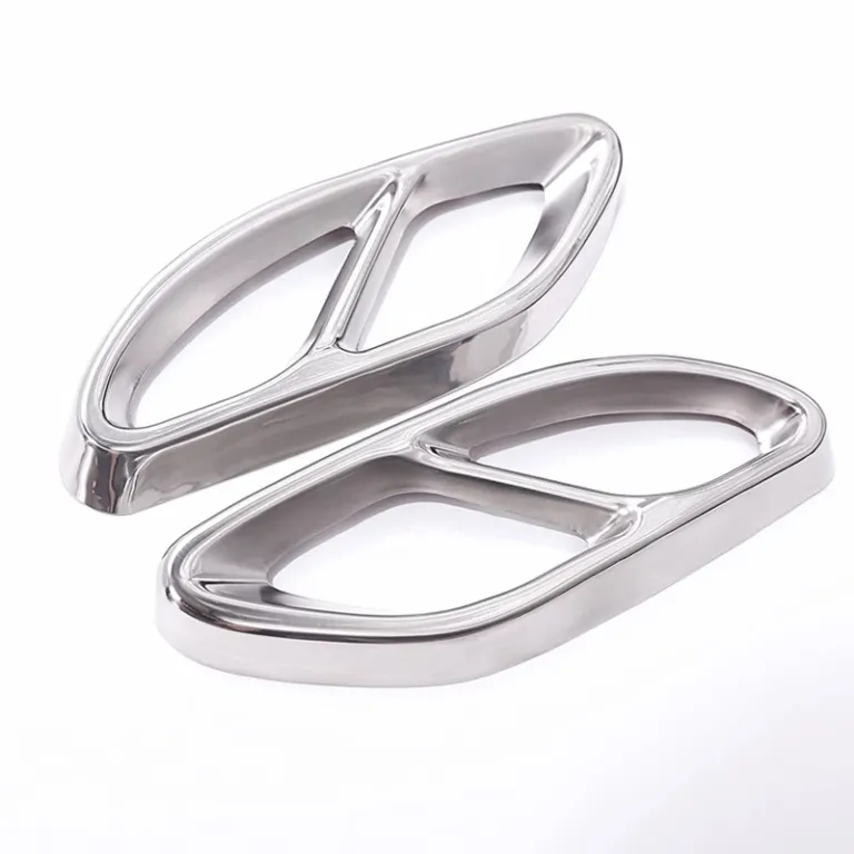 بنز A/C/E کلاس GLC اگزوز چهار خروجی تزئینی قاب سراگزوز برای GLA GLC CLA GLE GLS