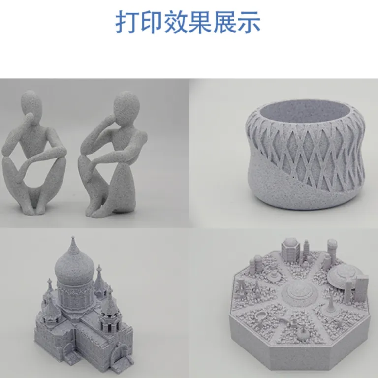 3D فیلامنت چاپ PLA با طرح مرمر، فیلامنت چند رنگ 1.75mm قطر، مناسب برای چاپگر بامبو