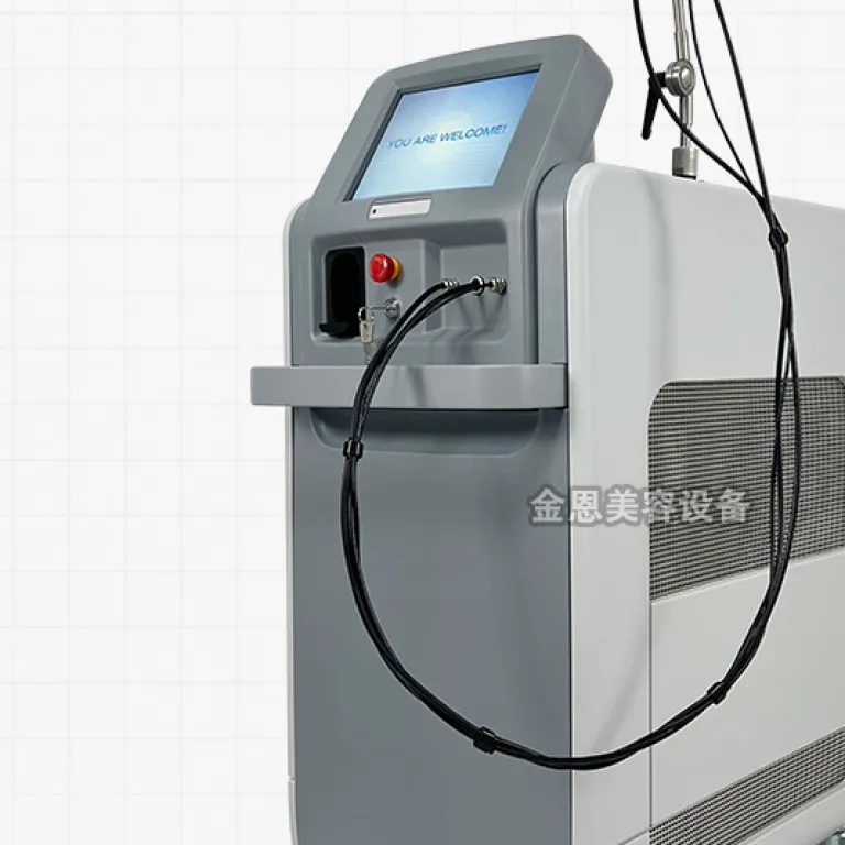 دستگاه اپیلاسیون لیزری فیبر نوری 755nm با پالس بلند برای جوانسازی پوست صورت 1064nm محصول کارخانه