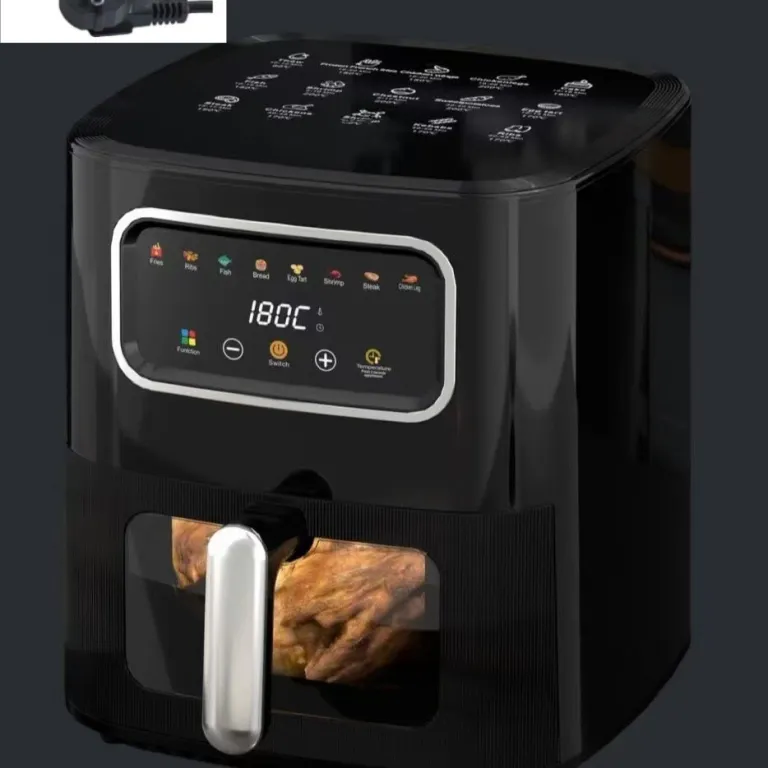 سرخ‌کن بدون روغن 8L چندکاره هوشمند با صفحه لمسی ظرفیت بزرگ airfryer دستگاه فر و سیب‌زمینی سرخ‌کن برقی