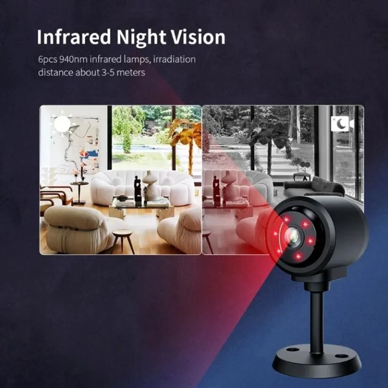 دوربین دو بانده شیائوینگ کانکان O-KAM پرو C1 دوربین 1080p دوربین دید در شب با کیفیت بالا و زاویه دید گسترده