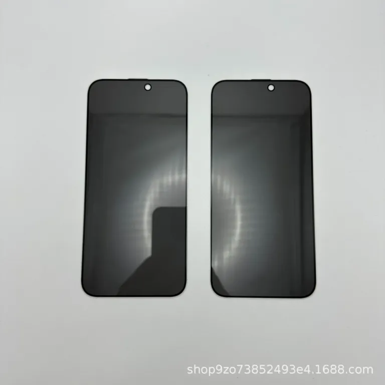 گلس تمام صفحه چاپ سیلک اپل 18promax گلس حریم خصوصی iPhone17/14 فیلم محافظ گوشی 6/7/8 فیلم حریم خصوصی