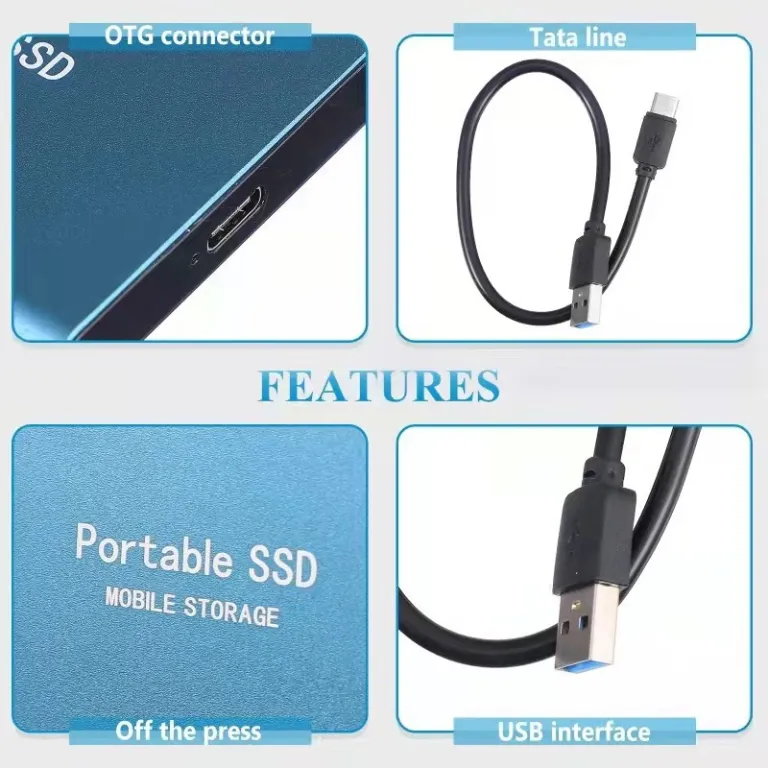 26 هارد SSD قابل حمل برون‌مرزی 16TB8TB4TB2TB1T هارد SSD فوق‌باریک پرسرعت با ظرفیت بالا