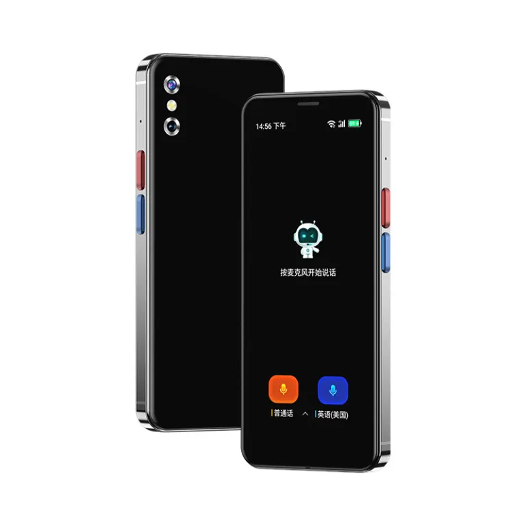 A60 4G مترجم هوشمند جهانی برای سفر خارجی، ترجمه عکس و چندزبانه دوطرفه با صفحه‌نمایش بزرگ