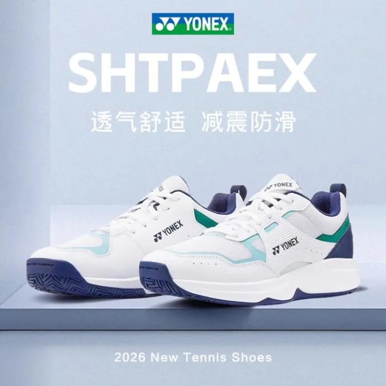 کفش تنیس یونکس YONEX مردانه و زنانه، مناسب تنیس و بدمینتون، با بالشتک راحت و ضربه‌گیر پاور کشن