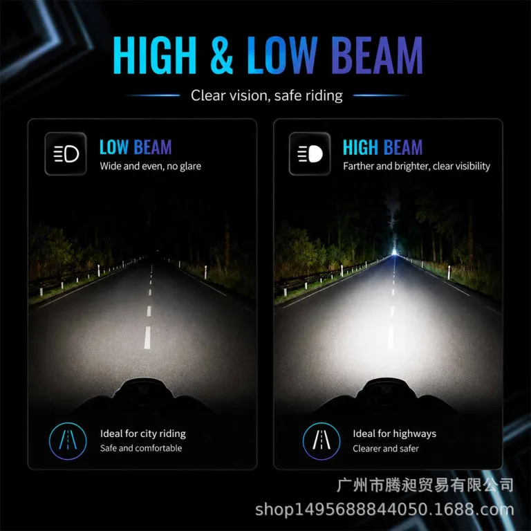 چراغ جلو LED گرد مناسب هوندا CB650R CB1000R با نور دوگانه