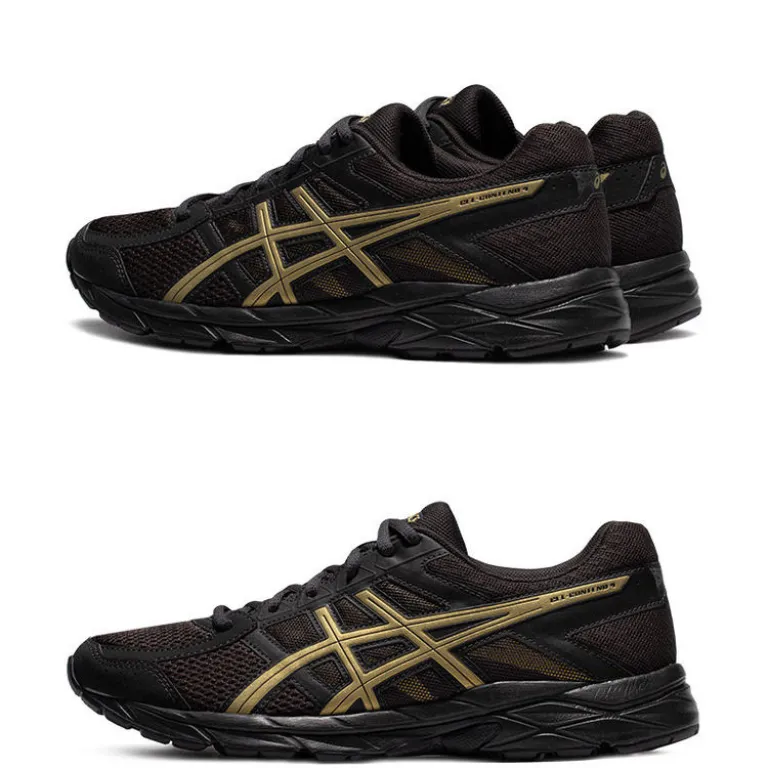 کفش دویدن مردانه ASICS سبک، تنفس‌پذیر و ضربه‌گیر GEL-CONTEND 4