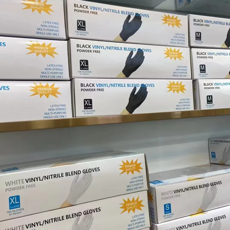 دستکش یکبارمصرف نیتریل، لاتکس و PVC مخصوص پذیرایی و آشپزخانه، ضخیم، مقاوم در برابر روغن و آب، عمده