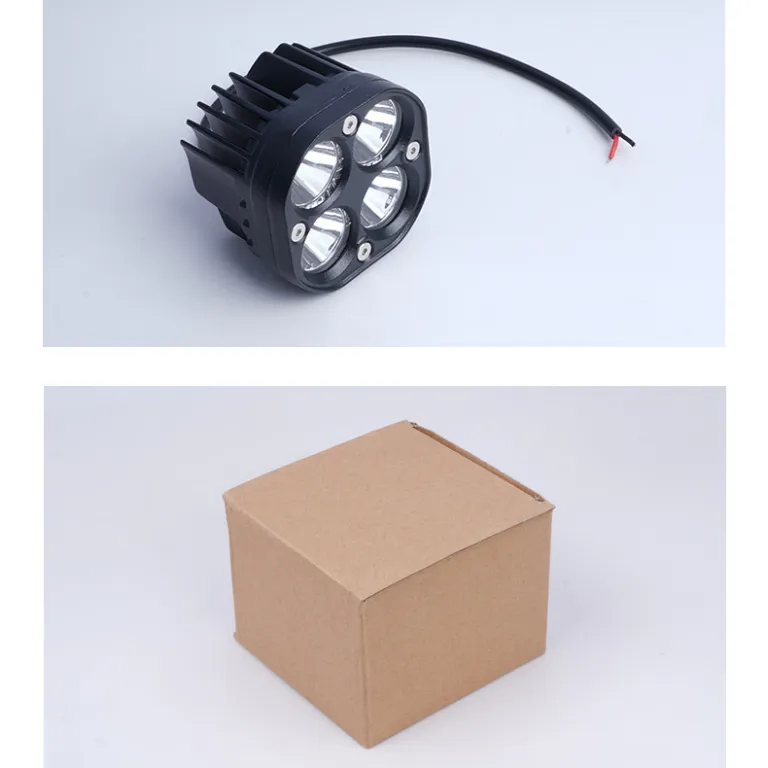 چراغ جلو LED چهارچشمی موتورسیکلت، چراغ کار چهاربرگ، چراغ جلوی ضدآب قابل تغییر برای موتورسیکلت برقی و آفرود