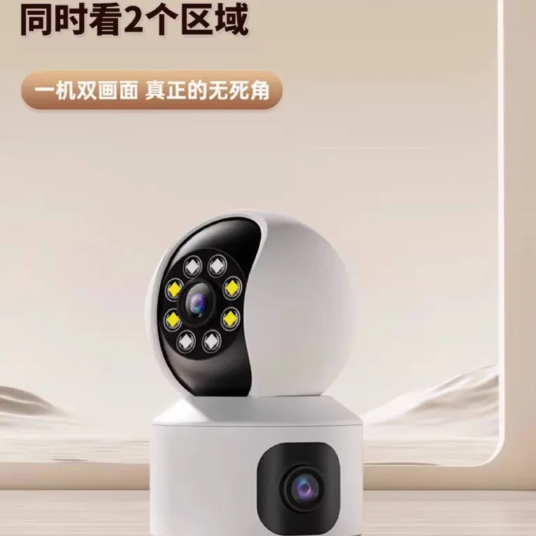 دوربین وای‌فای خانگی شیائومی مناسب روتر شیائومی با دید 360 درجه بدون نقطه کور، کیفیت HD و هوش مصنوعی برای نظارت از راه دور با موبایل