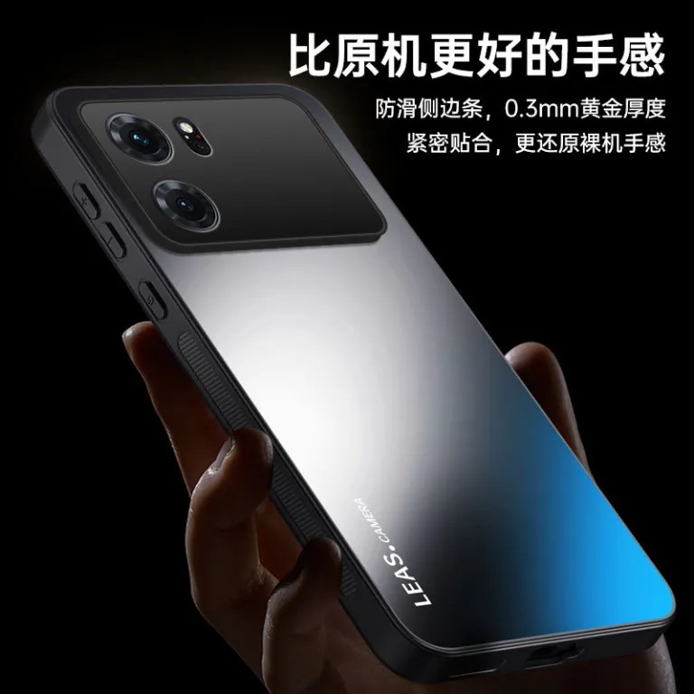 قاب گوشی OPPOK10 K10Pro محافظ تمام‌دور ضد ضربه ساده مات ضد اثر انگشت و ضد لک با پایه نگهدارنده
