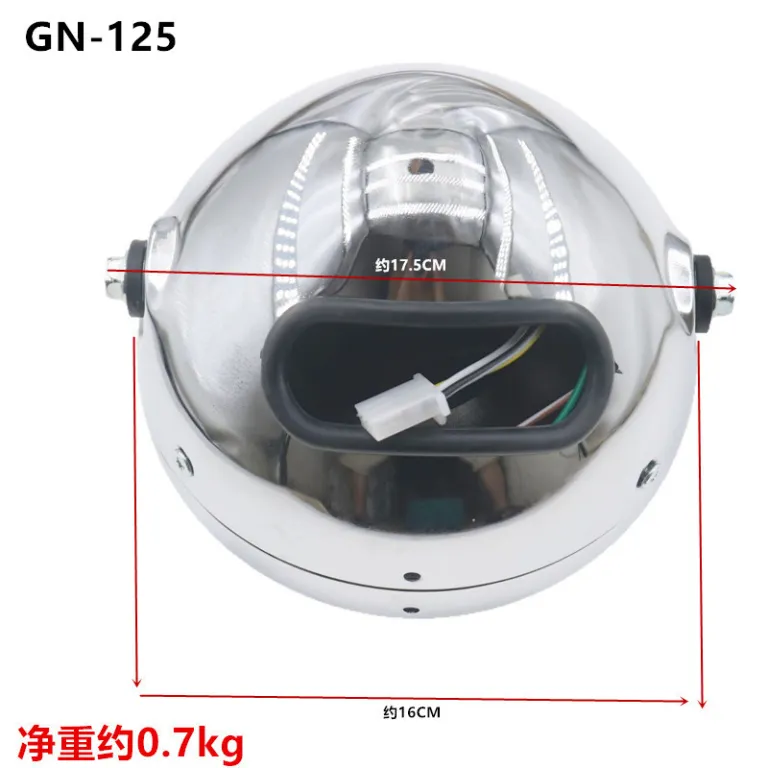 مجموعه چراغ جلوی موتورسیکلت CG125 ZJ125 GN125 EN125 مجموعه چراغ جلوی Xingfu 125