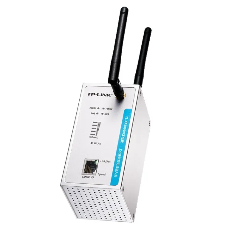 TP-LINK TL-AP300DG اکسس پوینت بی‌سیم صنعتی دو بانده گیگابیتی با تغذیه PoE و نصب ریل DIN